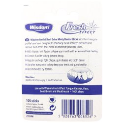 Wisdom trtandpetare med mint- och fluorfrisk effekt