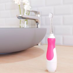 El-Tandbrste Baby 0-5 r Les Babygators Sonic Batteri