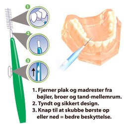 Gapborstar 20 st. MundFrisk 0,7 mm BL