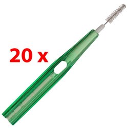 Spaltebrster 20 stk. MundFrisk 0,8 mm GRNN