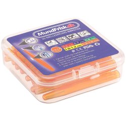 Spaltebrster 20 stk. MundFrisk 1,2-1,5 mm ORANSJE