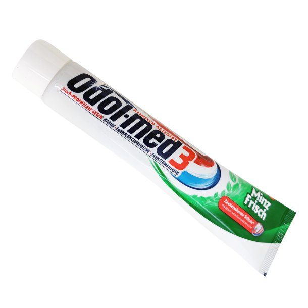 Aquafresh Odol Med3 Fresh Mint Triple Protection 75 ml.