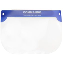 100 stk. Ansigtsvisir Skrme Med Skum