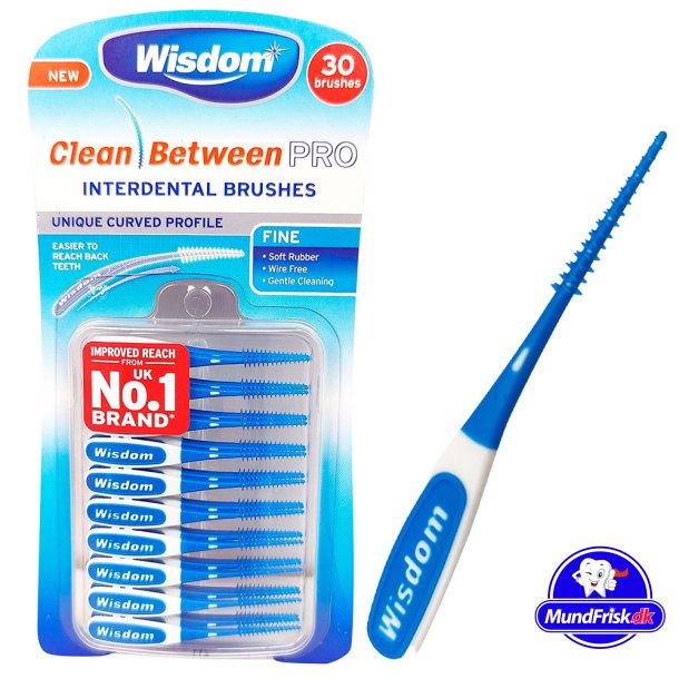 Wisdom Clean Between Pro FINE Soft Tothpicks Spacer Brush (vlikappale)