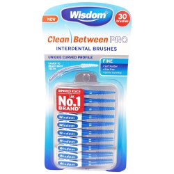 Wisdom Clean Between Pro FINE Soft Tothpicks Picks Space Brush