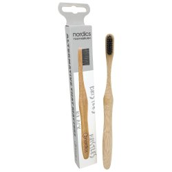 Nordics Bamboo Tandborstar Med Mjuk Borst
