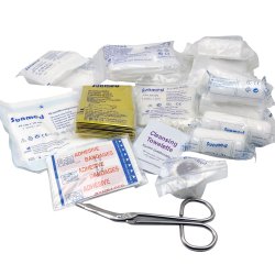 Frsta hjlpen-vska Auto Fr Bilen DIN 13164 - 44 delar