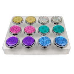 Pilleske Hologram Etui Med 3 Rum