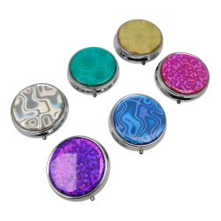 Pilleske Hologram Etui Med 3 Rum