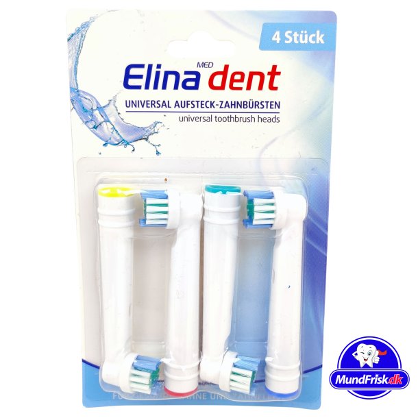 Elina Dent B&uuml;rstenk&ouml;pfe f&uuml;r Oral-B - 4 Stk.