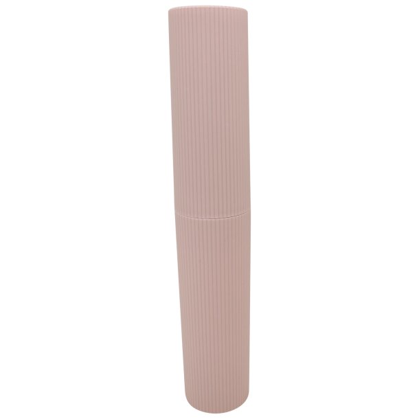 Reisetui til tannb�rster rillet - LITEN PINK
