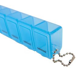 Pilleboks 7-dagers liten nettbrettboks  flere farger