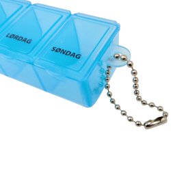 Pilleboks 7-dagers liten nettbrettboks  flere farger