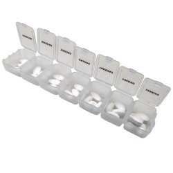 Pilleboks Stor nettbrettboks med ukedager