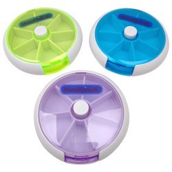 Rund Pilleske 7 Rum Doseringsdispenser