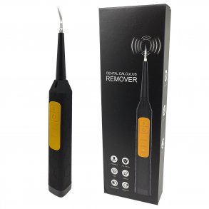 Elektriskt tandrengringsmedel fr plack och tandsten Svart