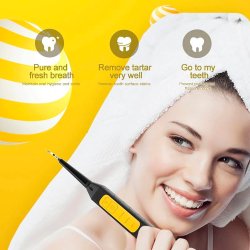 Elektrischer Zahnreiniger gegen Plaque und Zahnstein