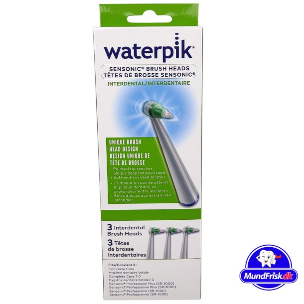 Waterpik SenSonic Interdental Brstehoveder Til El-tandbrste