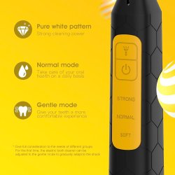 Elektrischer Zahnreiniger gegen Plaque und Zahnstein