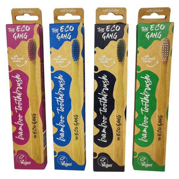 Bambu Mjuk Tandborste The Eco Gang