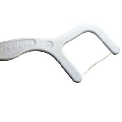 Tanntrd uten PFAS Wisdom Flossers Extra Strong 30 stk