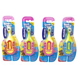 Wisdom Brnetandbrste Til Baby 0-2 r Med Teether