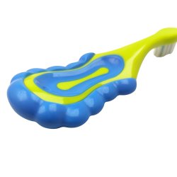 Wisdom Brnetandbrste Til Baby 0-2 r Med Teether