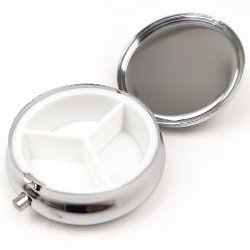 Pilleske Hologram Etui Med 3 Rum