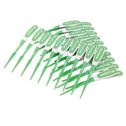 Wisdom Clean Between Pro MEDIUM Soft Rubber Toothpicks Space Brush