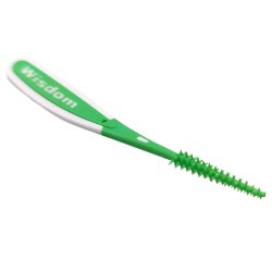 Wisdom Clean Between Pro MEDIUM Soft Rubber Toothpicks Space Brush