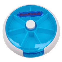 Rund Pilleske 7 Rum Doseringsdispenser