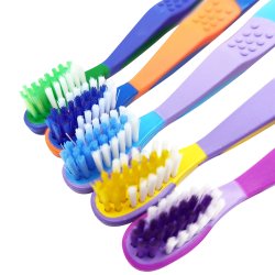 Barnetannbrster 5 stk. DentaGlo Kids Soft