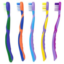 Barnetannbrster 5 stk. DentaGlo Kids Soft