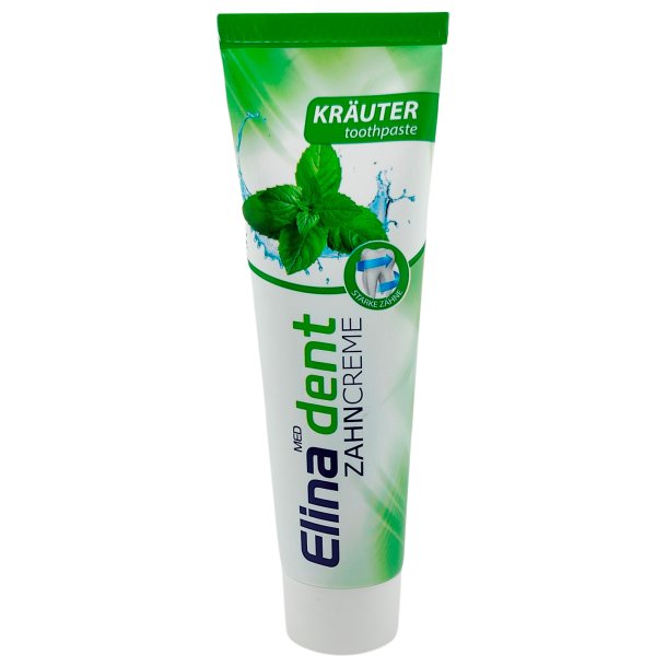 Elina Sensitive Herbal Tandpasta Uden Fluor