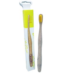 Nordics Bamboo Tandborstar Med Mjuk Borst