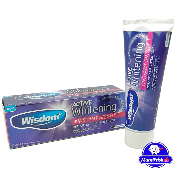 Active Whitening Toothpaste Wisdom Instant Bright