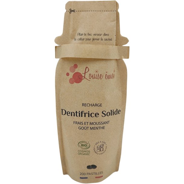 Ekologiska tandkrmstabletter Louise moi 200 st.