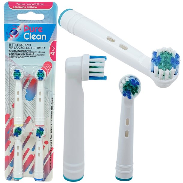 Brstehoveder til Oral-B Setablu Pure Clean 4 stk.