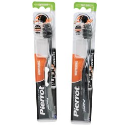 Whitening Tandbrste Pierrot Charcoal Soft