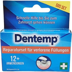 Dentemp Tandfyldning Kit til Mistede Fyldninger