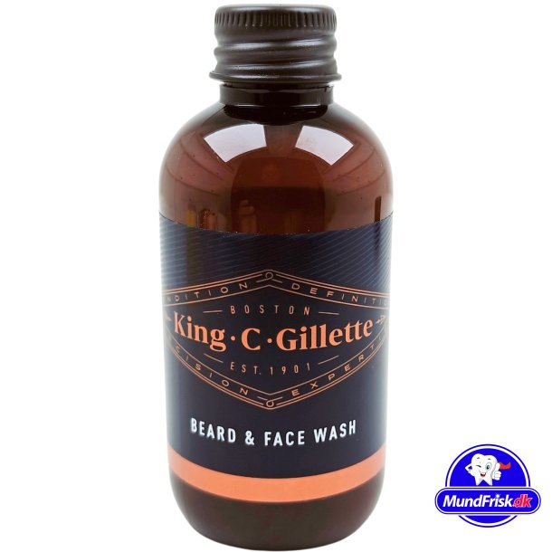Gillette King C. Beard & Face Wash 60 ml.