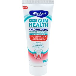 Klorheksedin Tannkrem WISDOM Tannkrem Daily Gum Health 100 ml
