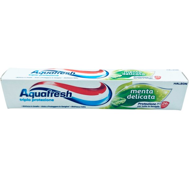 Aquafresh Triple Action Tandkrm Gentle Mint 75 ml.