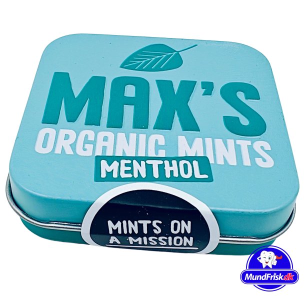 Bio-Minzpastillen MAX'S Menthol Dose 35g