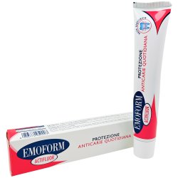 Emoform Tannkrem ActiFluor 75 ml.