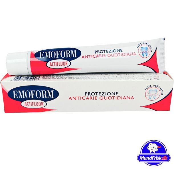 Emoform Tandpasta ActiFluor 75 ml.