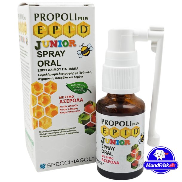 Hals Mundspray til Brn Specchiasol EPID Oral Spray Junior 15ml