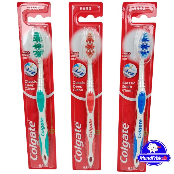 Harde tandenborstel COLGATE Classic Deep Clean Hard