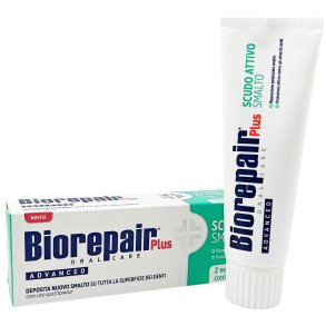 Biorepair Plus Hydroxyapatite Tandkrm Advanced Active Shield MicroRepair 75 ml