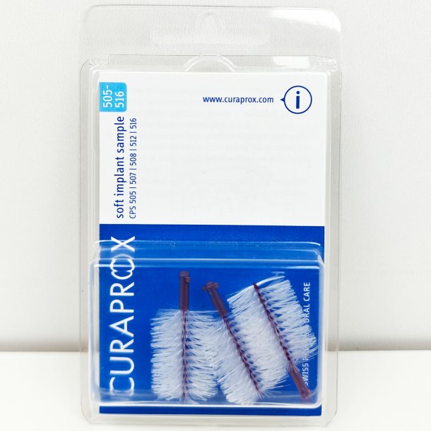 Curaprox Mellemrumsbrster Soft Implant Cps 516